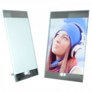 Стъклена фоторамка -  15х23 см (N3)