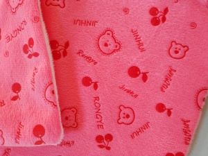 Възглавница - фин плюш (розово поле)